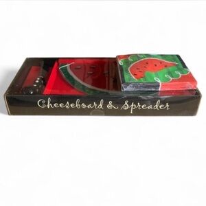 Watermelon Cheeseboard and Spreader Set